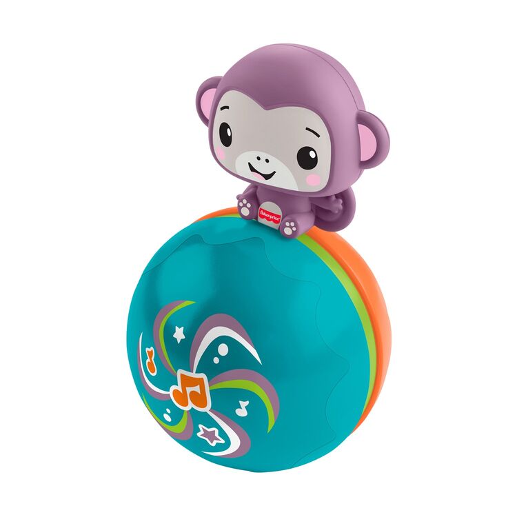 Product Βρεφικό Παιχνίδι Fisher Price: Crawling Musical Purple Monkey (JLB95) image