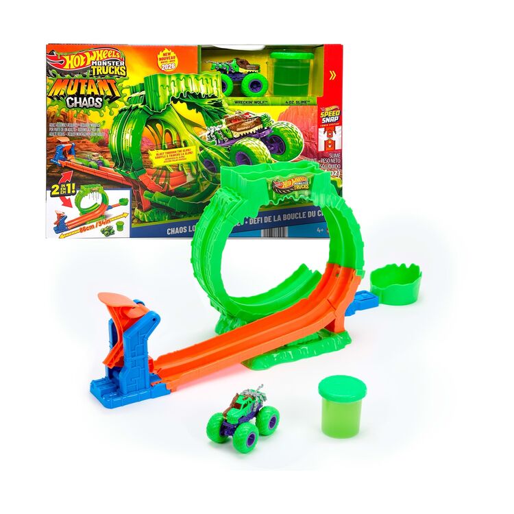 Product Πίστα Mattel Hot Wheels Monster Trucks: Blast Through The Slime! (JMK91) image