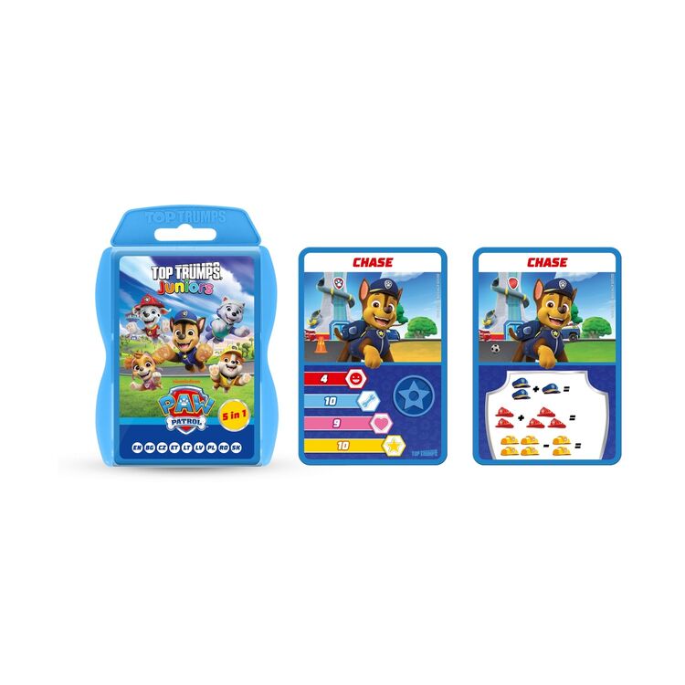 Product Winning Moves Top Trumps Juniors: Paw Patrol 5 in 1 (WM04723-ML1-6) image