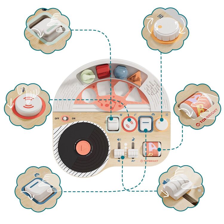 Product Μουσικό Παιχνίδι 121233 Music Busy Board image