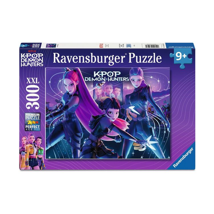 Product Ravensburger Puzzle:  K-Pop Demon Hunters XXL - Rumi, Mira &amp; Zoey image