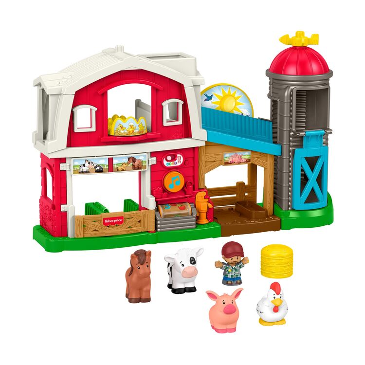 Product Διαδραστικό Σετ Fisher-Price: Little People Farm Life - Big Farm with Sounds image