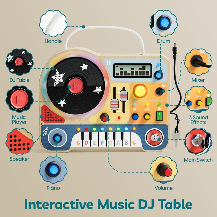 Product Μουσικό Παιχνίδι 121308 Busy Board Dj image