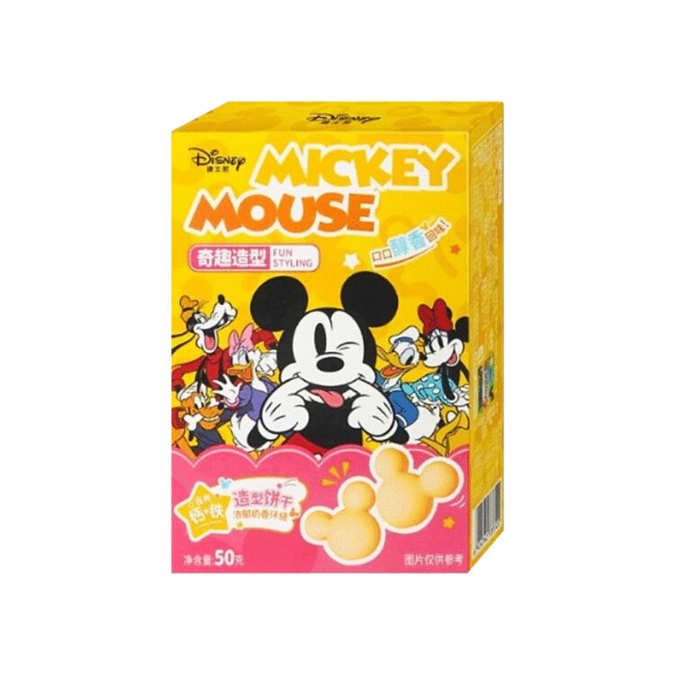 Product Disney Mickey Mouse Shaped Cookies Milk 50g image