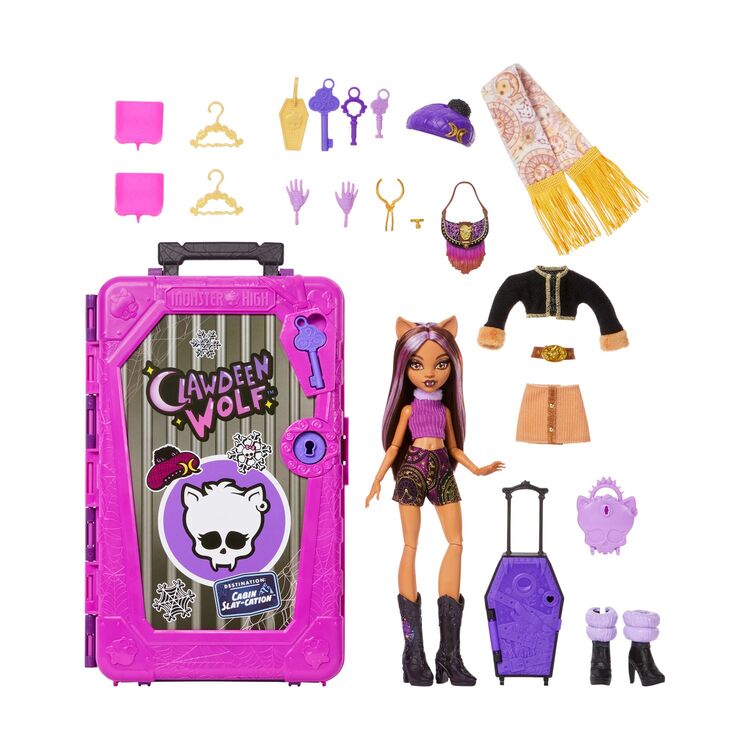 Product Mattel Monster High Skulltimate Secrets: Clawdeen Wolf - Cabin Slay-Cation image