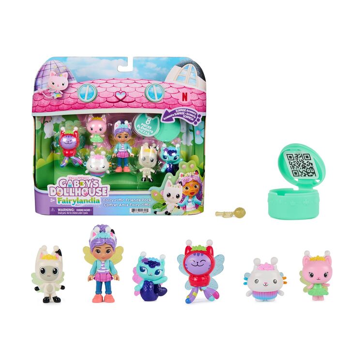Product Σετ Φιγούρων Spin Master Gabby's Dollhouse: Fairylandia - Fairy-riffic Friends image