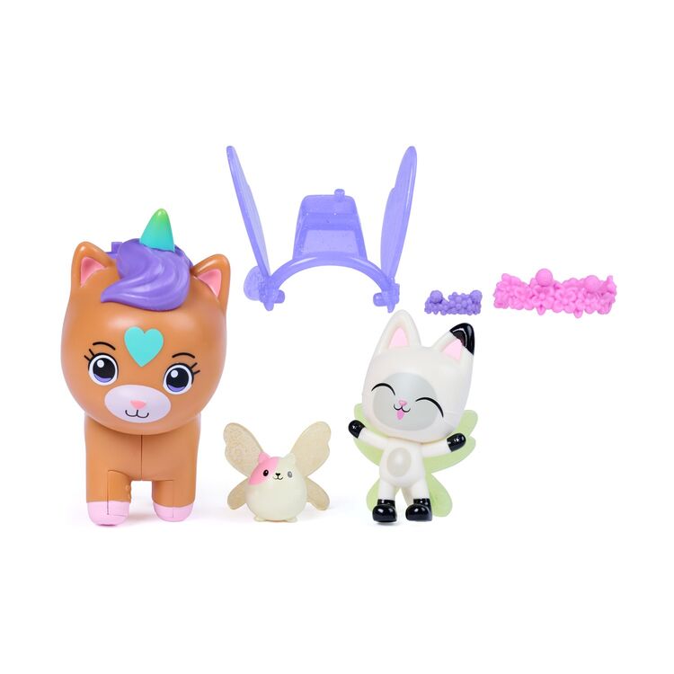 Product Φιγούρες Spin Master Gabby's Dollhouse: Fairylandia - Pandy Paws & Kico Fairyflight Adventure Pack image