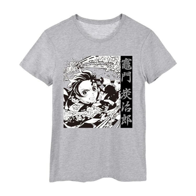 Product Demon Slayer Black and White T-shirt image