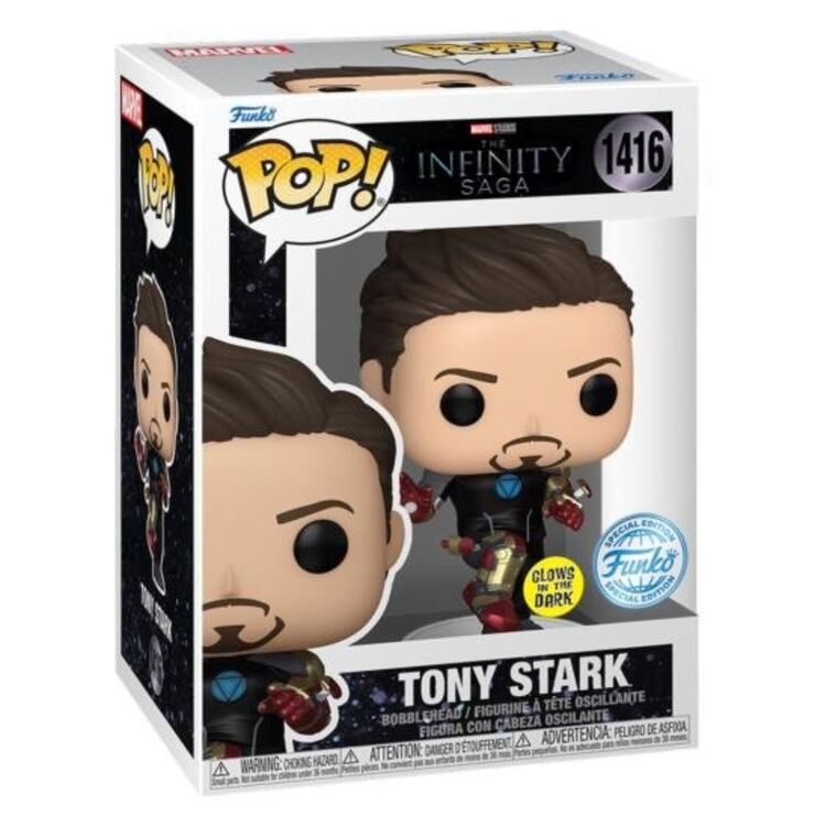 Product Funko Pop! Marvel Infinity Saga Tony Stark MK42 (GITD) (Special Edition) image