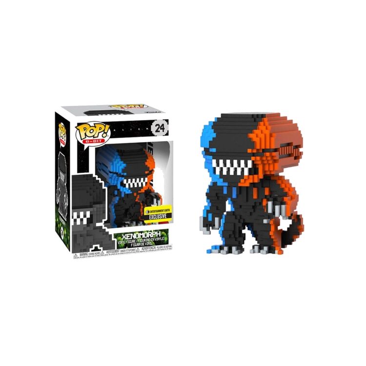 Product Funko Pop! 8-Bit Alien 2-Tone (Orange/Blue) (Exc) image