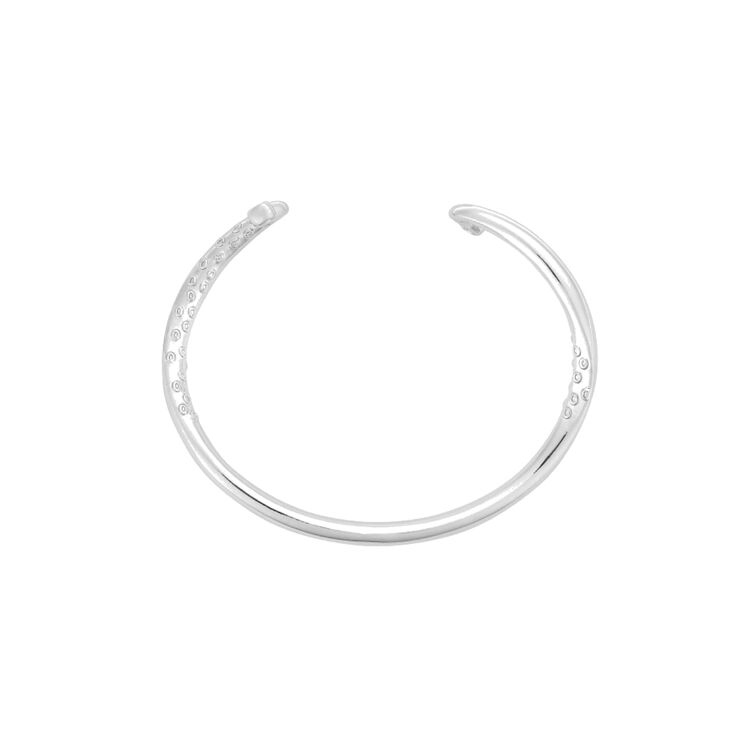 Product Disney Couture Little Mermaid White Gold-Plated Ursula Tentacle Bangle image