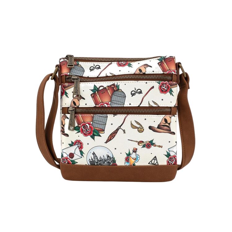 Product Loungefly Harry Potter Tattoo Passport Bag image