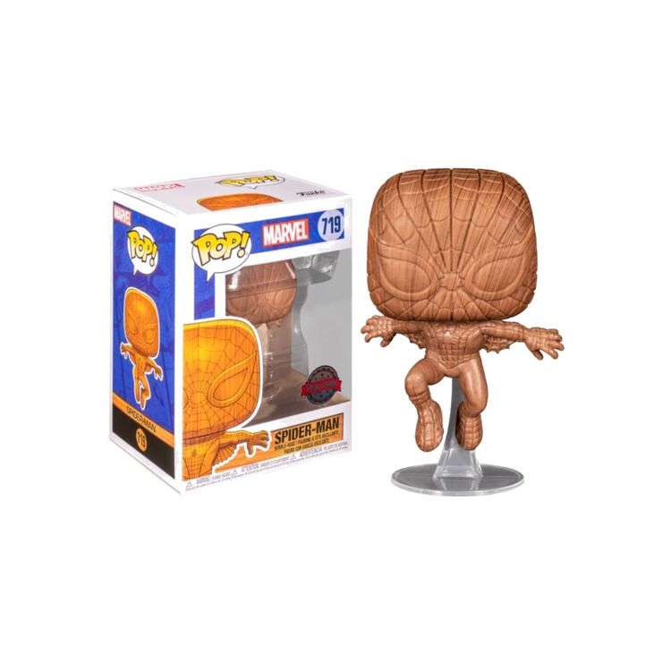 Product Funko Pop! Marvel Spider-Man Wood Deco (Special Edition ) image