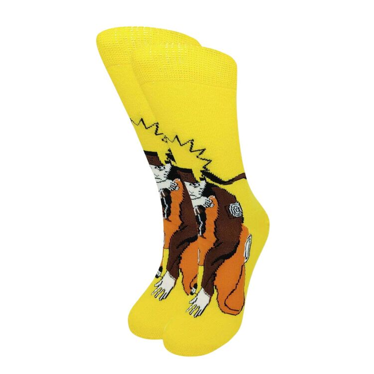 Product Naruto Yellow One Size Socks image