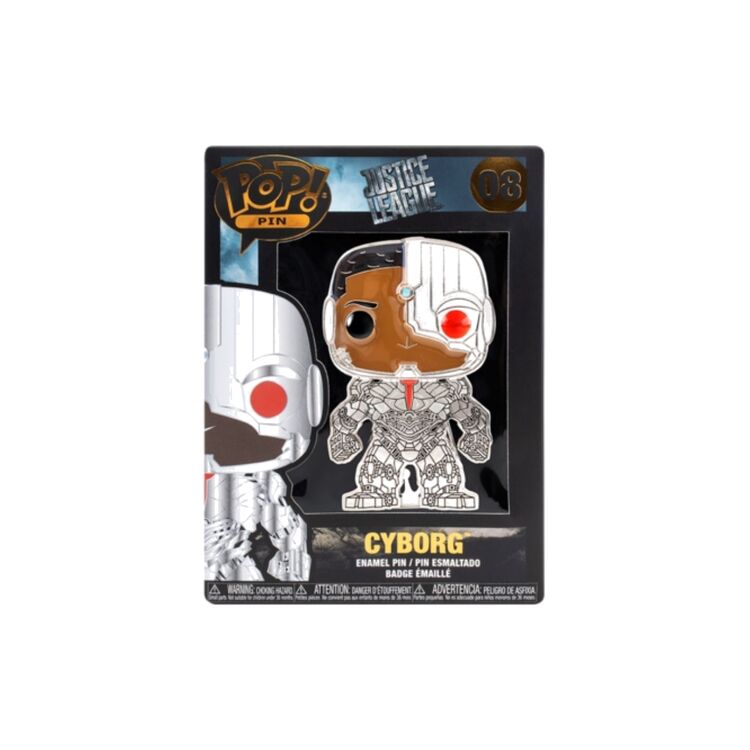 Product Καρφίτσα Funko Pop! Large Pin DC Justice Legue Cyborg image