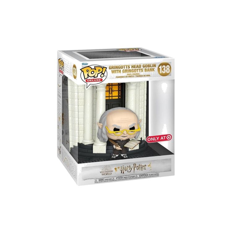 Product Funko Pop! Deluxe Diagon Alley Gringott's Bank with Griphook image