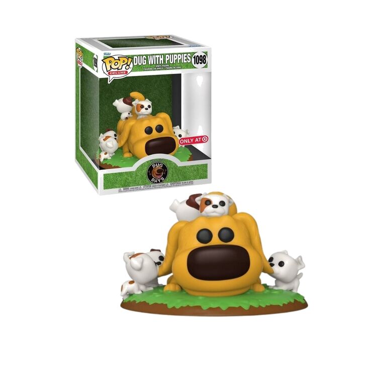 Funko Pop! Deluxe Dug Days Dug with Puppies (Special Edition) 58394