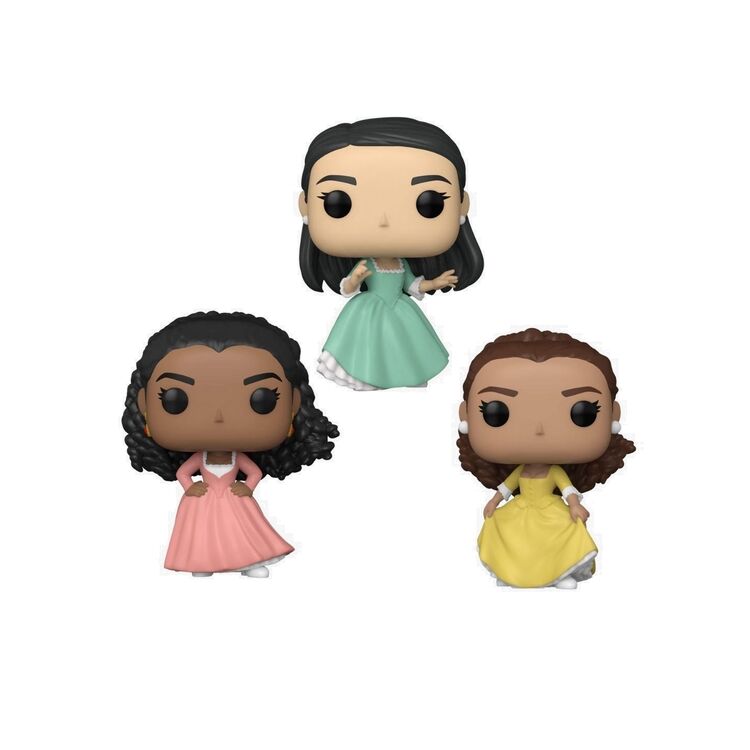 Product Funko Pop! Broadway Hamilton Angelica,Eliza,Peggy Schuyler Sidters (Special Edition) image