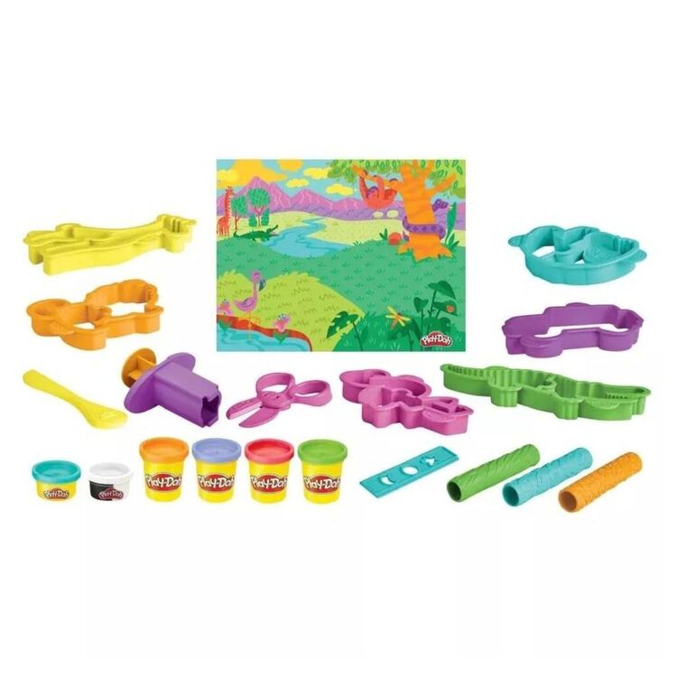 Product Hasbro Play-Doh: Wild Animals Toolset (F7213) image