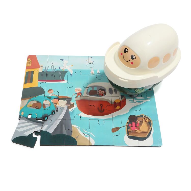 Product Childrens Puzzle 130912 Wooden Puzzles In Steamship image