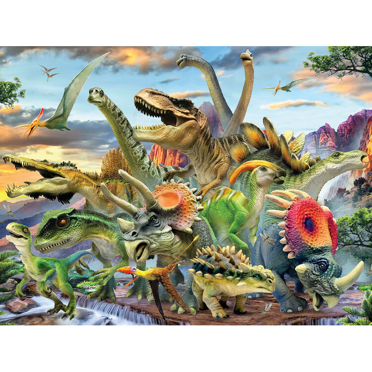 Product Παζλ 3D 13741 Howard Robinson - Dinosaurius 100 Κομμάτια image