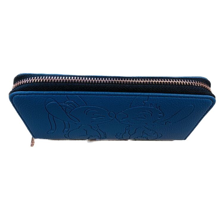 Product Disney Lilo And Stitch -Stitch and Angel Blue & Black Wallet image
