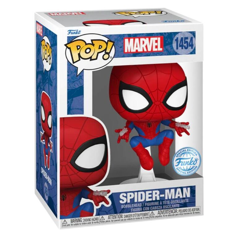 Product Funko Pop! Marvel Spider-Man with Webshooters (Special Edition) image