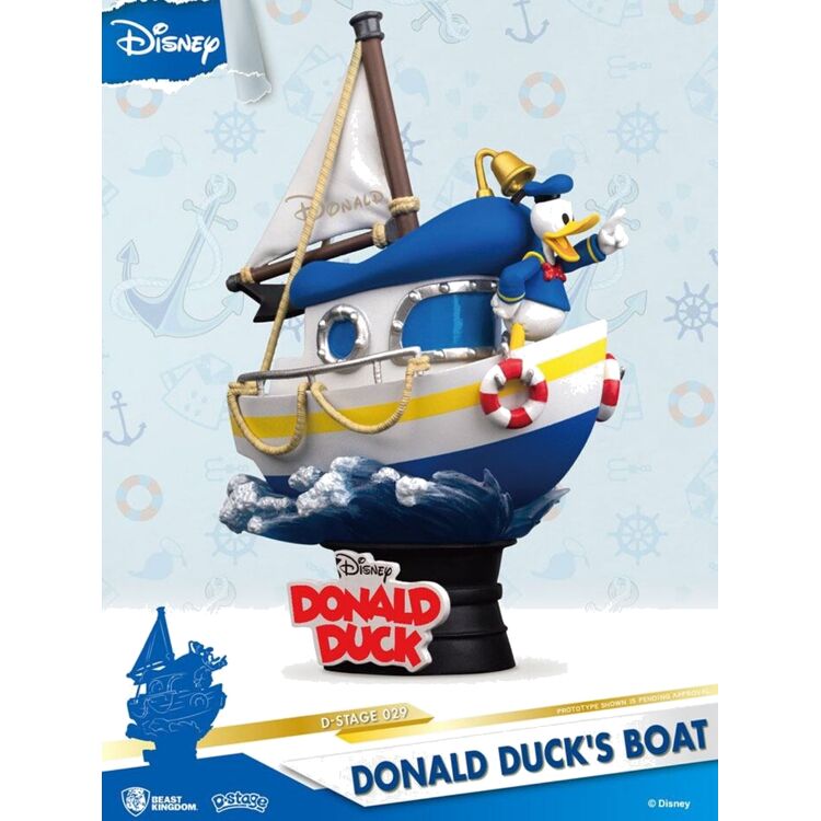 Product Disney Summer Series D-Stage PVC Diorama Donald Duck's Boat image