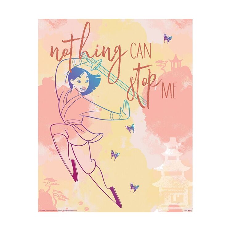 Product Disney Mulan Nothing Can Stop Me Mini Poster image
