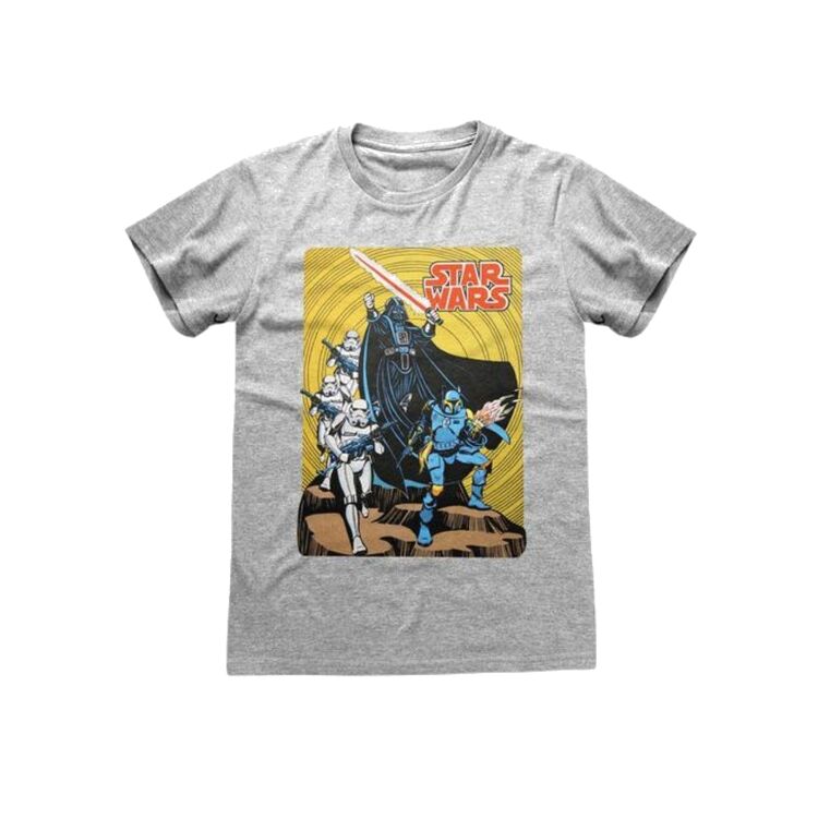 Product Star Wars Vader Retro Poster  T-shirt image