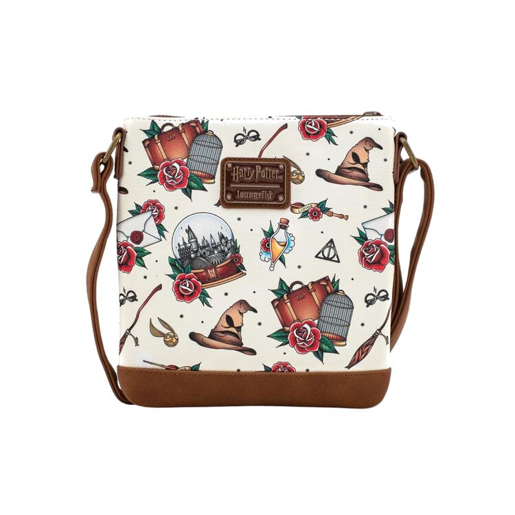 Product Loungefly Harry Potter Tattoo Passport Bag image