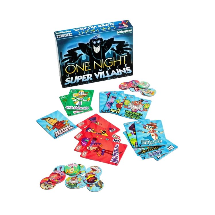 Product Επιτραπέζιο Παιχνίδι με Κάρτες Ultimate Super Villains One Night Board Game image
