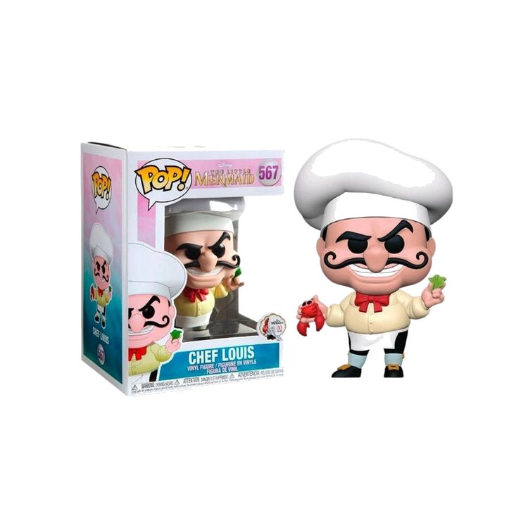 Product Funko Pop! The Little Mermaid Chef Louis image