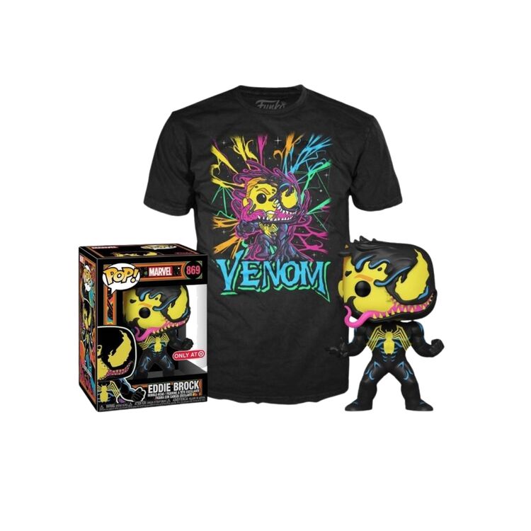 Product Funko Pop! & Tee Marvel Venom Eddie Brock (Special Edition) image