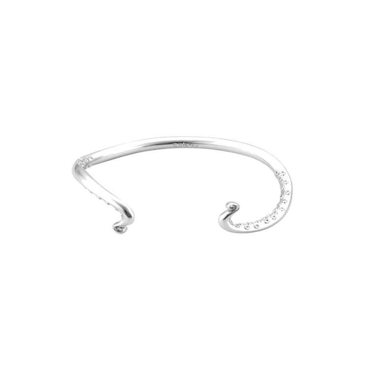 Product Disney Couture Little Mermaid White Gold-Plated Ursula Tentacle Bangle image