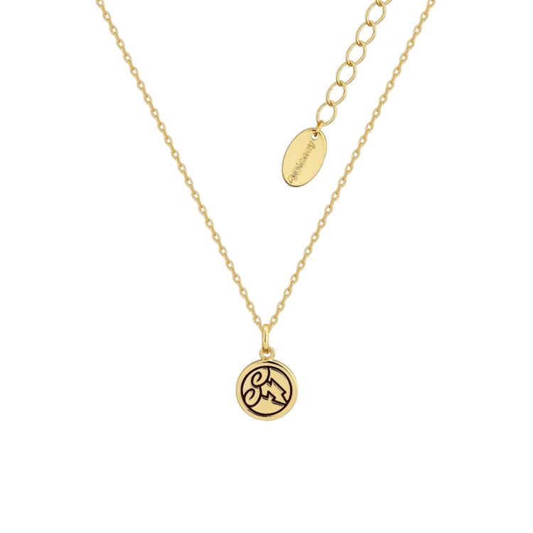 Product Disney Couture Gold-Plated Hercules Symbol Necklace image