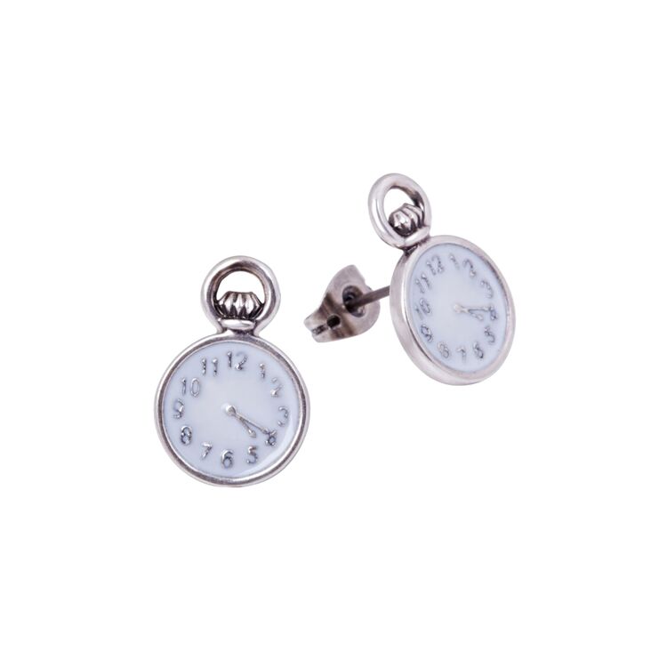 Product Σκουλαρίκια Disney Couture Alice In Wonderland Watch Clock Earrings image