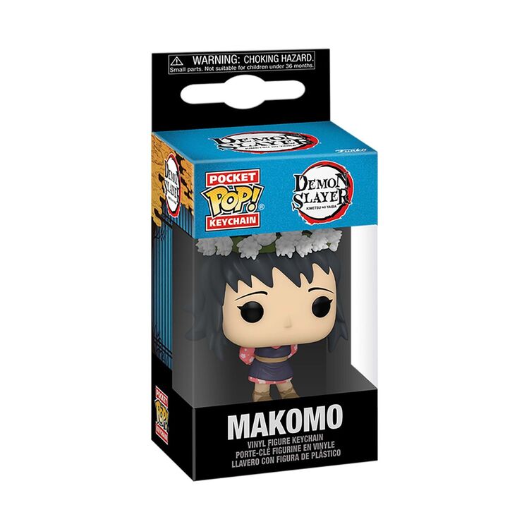 Product Μπρελόκ Funko Pocket Pop! Demon Slayer - Makomo (Flower Headdress) image