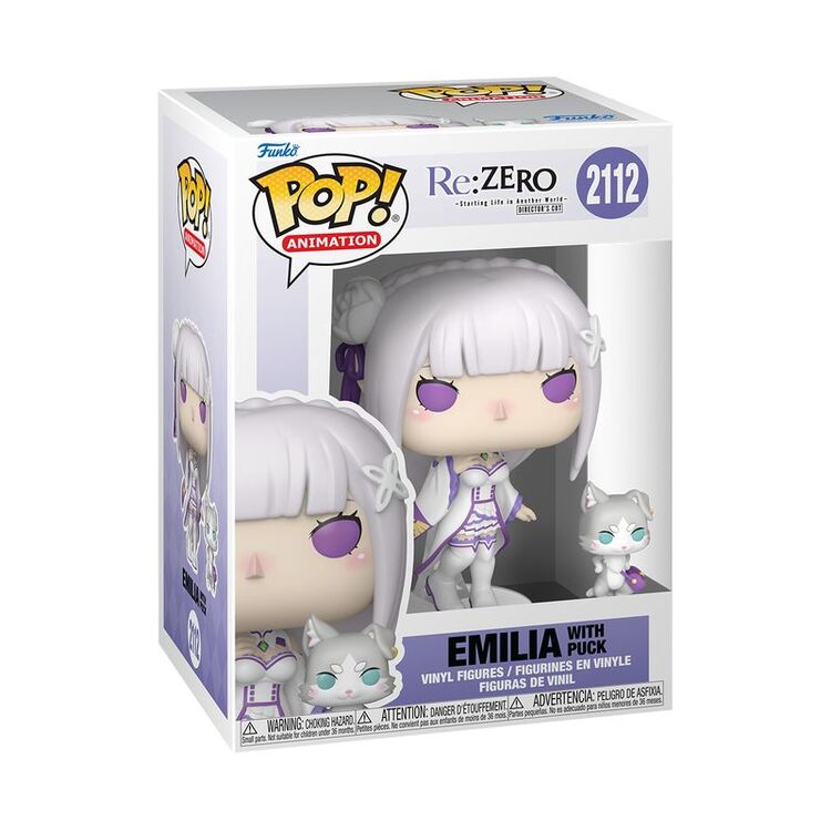 Product Φιγούρα Funko Pop! Re:ZERO - Emilia with Puck image