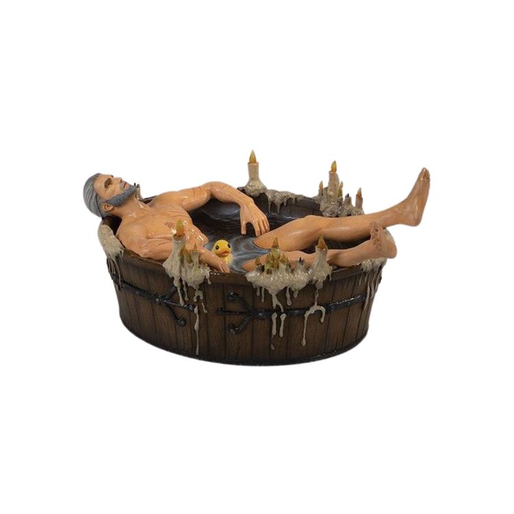 Product The Witcher 3 Wild Hunt Statue Geralt in the Bath image