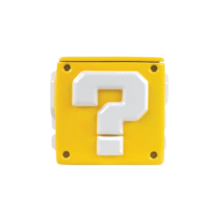 Product Super Mario Question Block Cookie Jar image