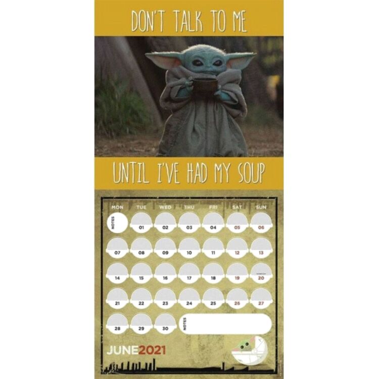 Product Star Wars The Child Calendar 2021 image