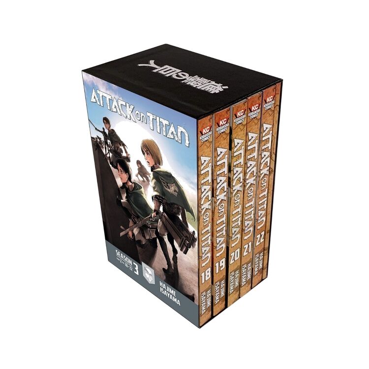 Product Attack On Titan Season 3 Part 2 Manga Box Set image