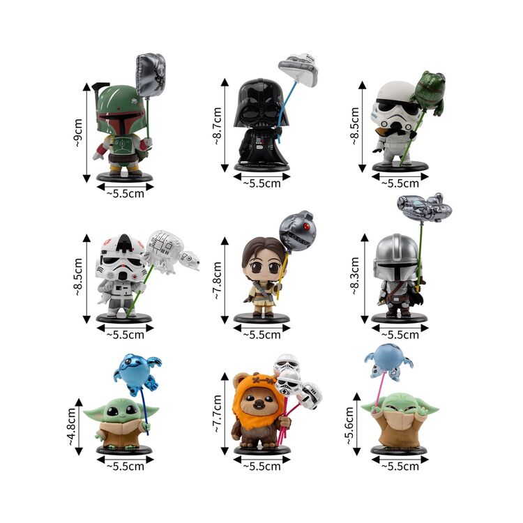 Product Μίνι Φιγούρα STAR WARS - Balloon - Assort 8 Figurines Cosbi BLIND BOX  1τμχ Τυχαία Επιλογή image