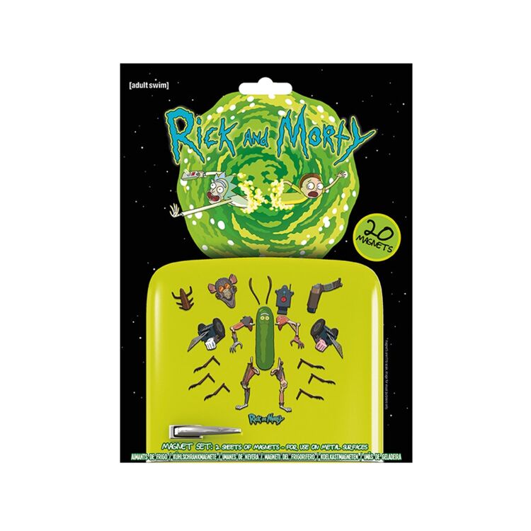 Product Rick and Morty Weaponize The Pickle Magnets image