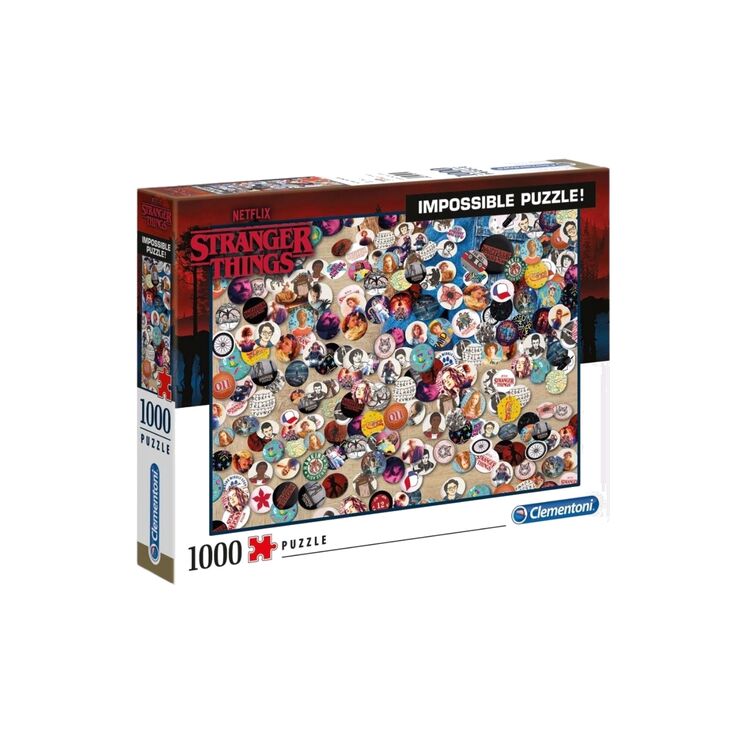 Product Stranger Things Impossible Puzzle Buttons image
