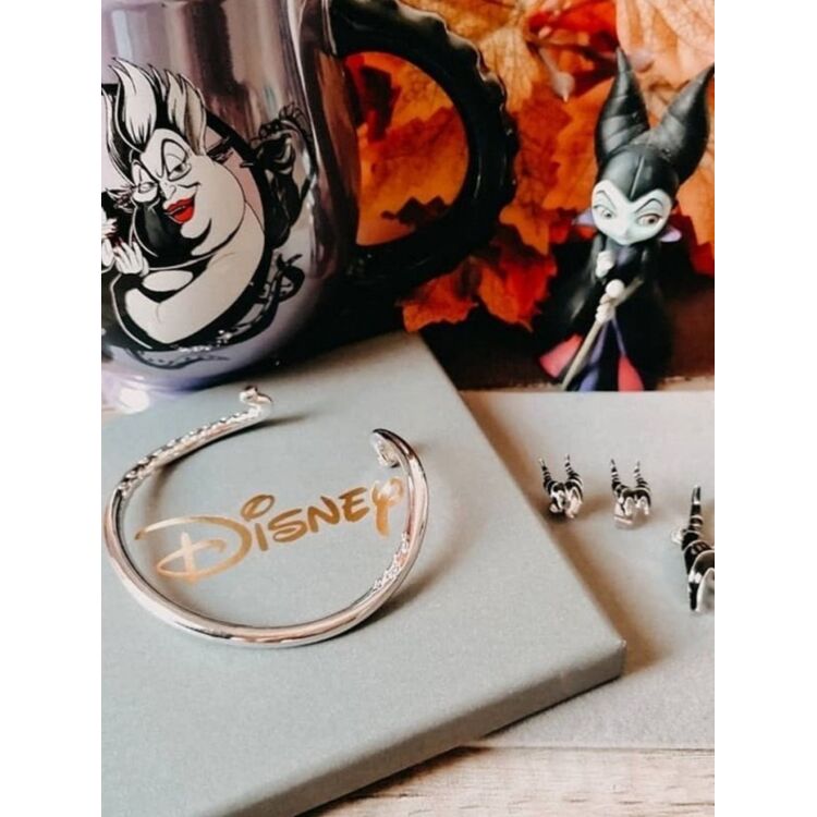 Product Disney Couture Little Mermaid White Gold-Plated Ursula Tentacle Bangle image