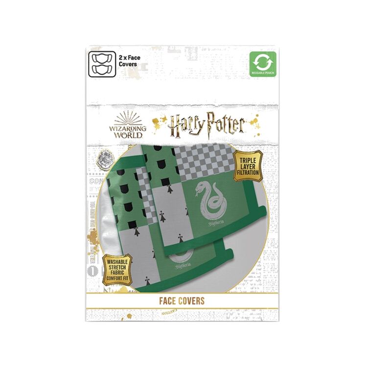 Product Harry Potter Slytherin Set Of 2 Face Covering image