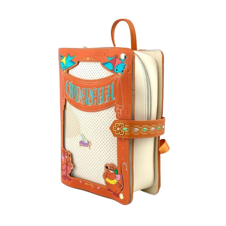 Product Disney Loungefly Cinderella Pin Trader Backpack image