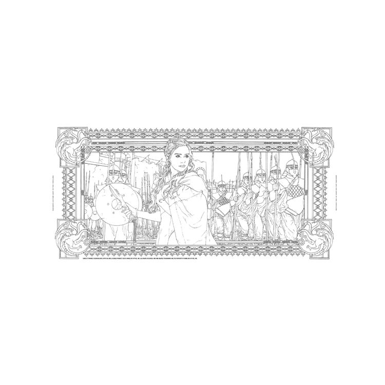Product Game Of Thrones Coloring Book image